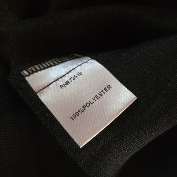 Ivy Jane NWT black sheer mesh pom dot long sleeve top S/M artsy boho chic - Picture 7 of 7